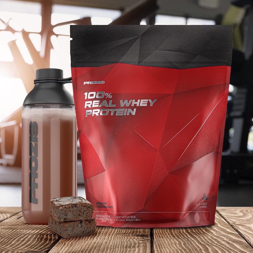 100% Real Whey Protein 1000g - Brownie de chocolate