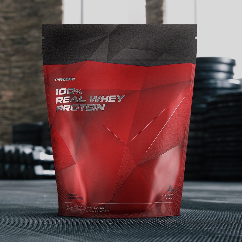 100% Real Whey Protein 1000g - Brownie de chocolate