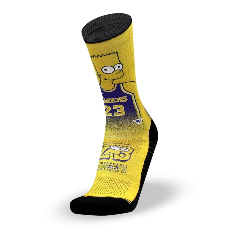 calcetines litheapparel bart simpson
