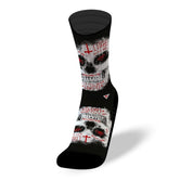 calcetines litheapparel calavera de tinta ink skull