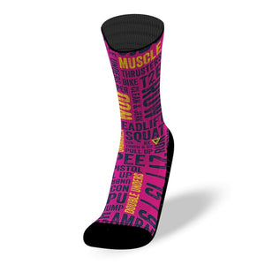 calcetines litheapparel-cross-it-rosa-socks-rx-performance