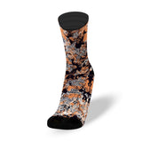 calcetines litheapparel rock camo naranja