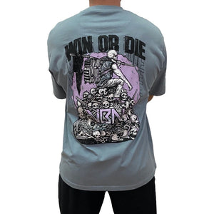 camiseta hombre oversize win or die vbn fitness citadel-4