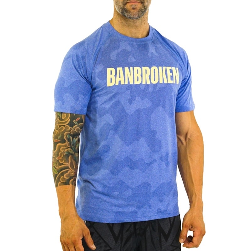 camiseta hombre ubuntu blue banbroken