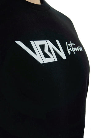 camiseta logo vbn fitness negra 3