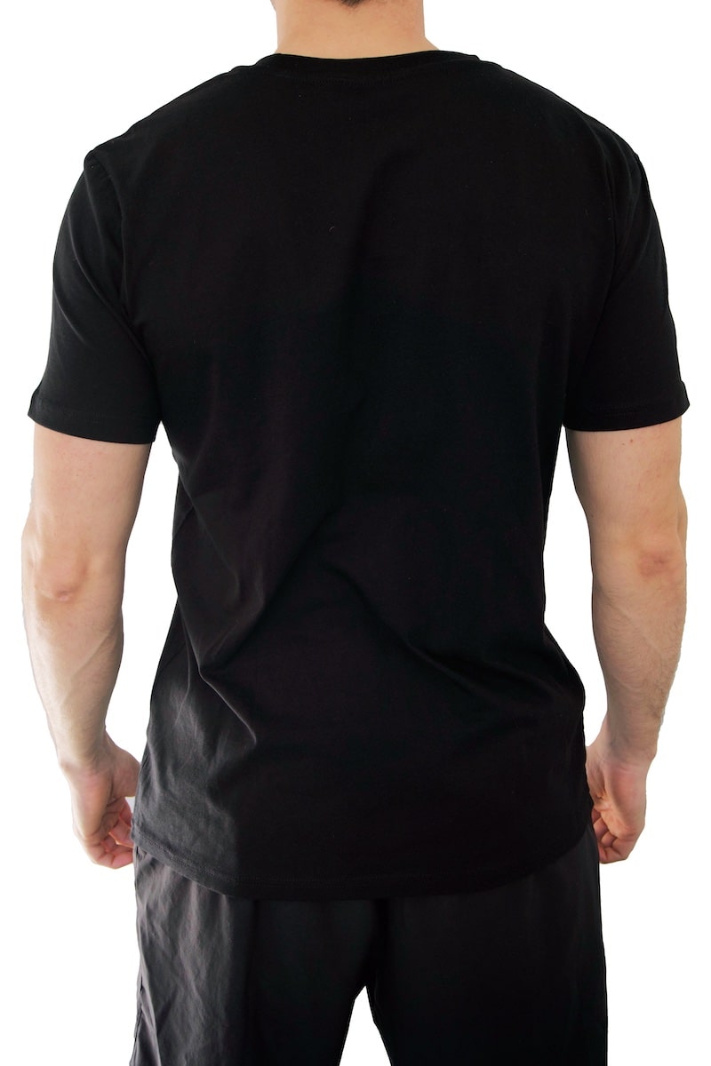 camiseta logo vbn fitness negra 4