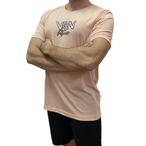 camiseta win or die color melocoton vbn fitness-3