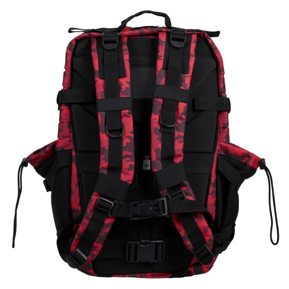 Mochila táctica Elitex Training V2 45L All in - Rojo Camuflaje