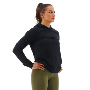 sudadera tyr sls mujer negra